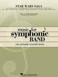 cover Star Wars Saga Concert Band sheet music cover